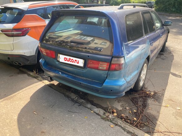1997 Mitsubishi Legnum, синий, 150000 рублей - вид 3