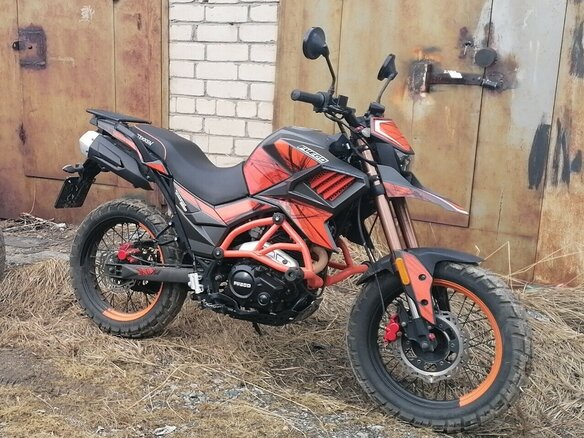 2022 Fuego Tekken 250, оранжевый, 165000 рублей