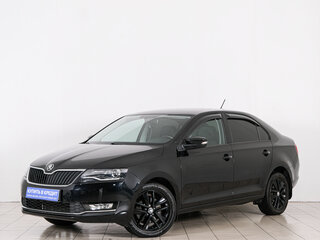 2017 Skoda Rapid I Рестайлинг, чёрный, 1459000 рублей, вид 2