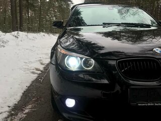 2006 BMW 5 серии 525d V (E60/E61), чёрный, 900000 рублей, вид 3