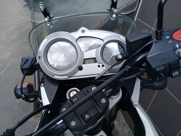 2007 BMW F 650 GS, белый - вид 6