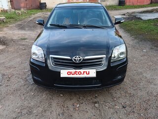 2008 Toyota Avensis II Рестайлинг, чёрный, 650000 рублей, вид 2