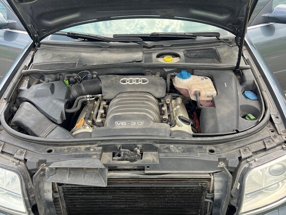 2002 Audi A6 II (C5) Рестайлинг, серый, 1000000 рублей - вид 12