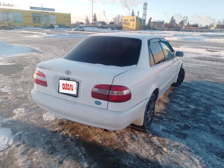 1999 Toyota Corolla VIII (E110) Рестайлинг, белый, 330000 рублей, вид 4