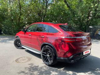 2016 Mercedes-Benz GLE Coupe 350 d I (C292), красный, 3495000 рублей, вид 5