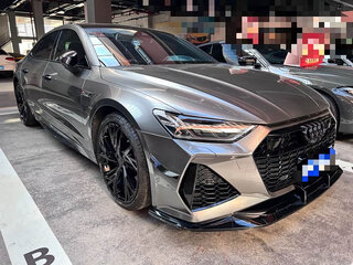 2024 Audi A7 L 45 TFSI II (4K), серебристый, 5631396 рублей, вид 3