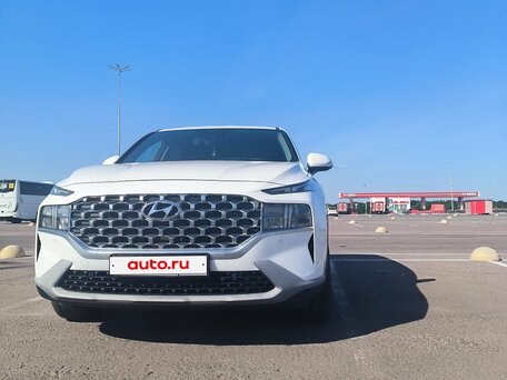 2021 Hyundai Santa Fe IV Рестайлинг, белый, 4380000 рублей, вид 1