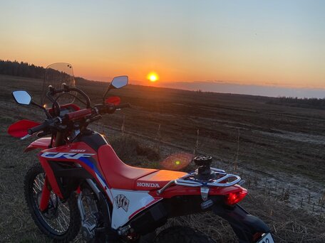 2024 Honda CRF 300L, красный, 670000 рублей, вид 2