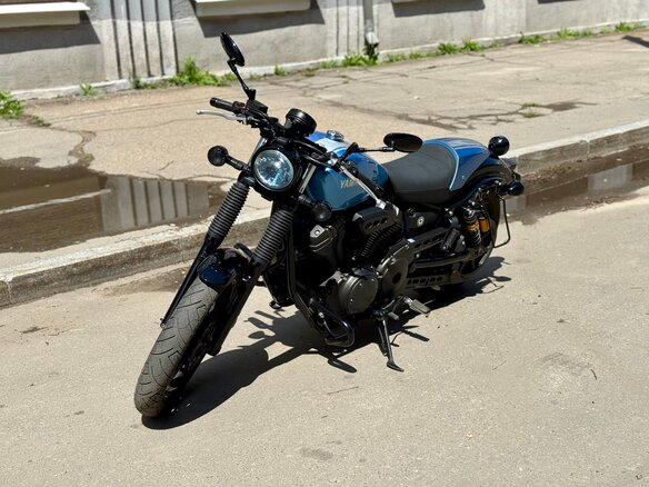 2015 Yamaha XV950 Bolt, голубой, 780000 рублей - вид 5