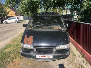 1990 Toyota Estima I, чёрный, 325000 рублей, вид 1