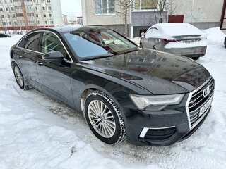 2019 Audi A6 55 TFSI V (C8), чёрный, 3400000 рублей, вид 4