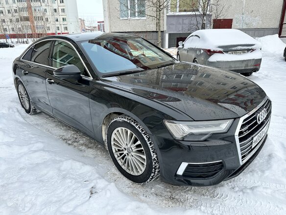2019 Audi A6 55 TFSI V (C8), чёрный, 3400000 рублей - вид 3