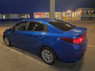 2019 Kia Rio IV, синий, 1400000 рублей, вид 4