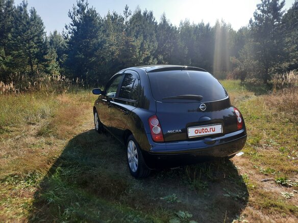 2008 Nissan Micra III (K12), чёрный, 549000 рублей - вид 5