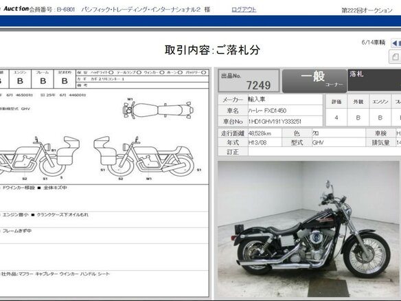 2001 Harley-Davidson Dyna Super Glide, чёрный - вид 6