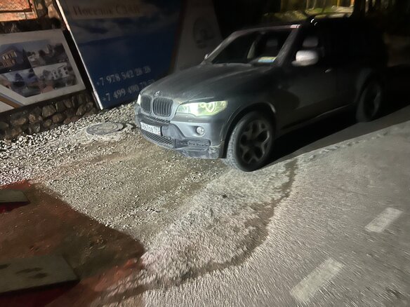 2006 BMW X5 3.0si II (E70), серый, 1300000 рублей - вид 1