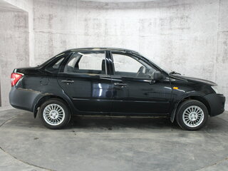 2014 Lada (ВАЗ) Granta I, чёрный, 250000 рублей, вид 4
