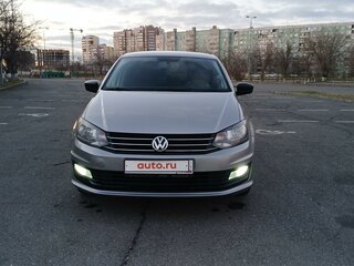 2019 Volkswagen Polo V Рестайлинг, серебристый, 1199999 рублей, вид 2