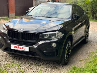 2015 BMW X6 30d II (F16), чёрный, 3000000 рублей, вид 1