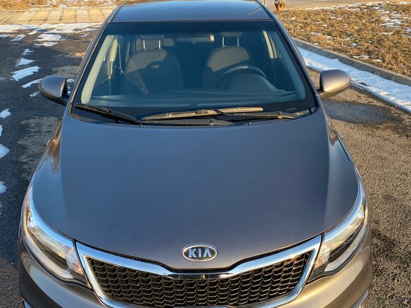 2015 Kia Rio III Рестайлинг, серый, 700000 рублей - вид 5