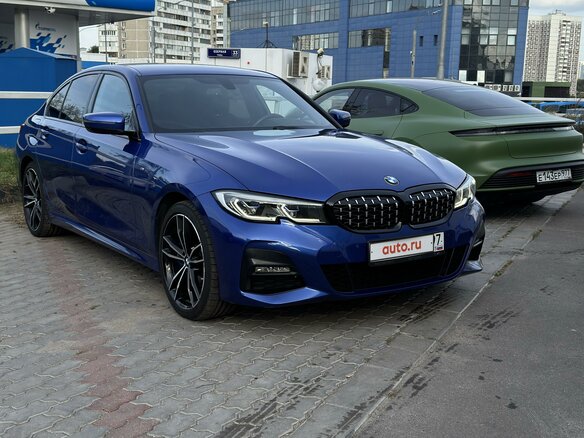 2018 BMW 3 серии 320d xDrive VII (G2x), синий, 3490000 рублей - вид 11