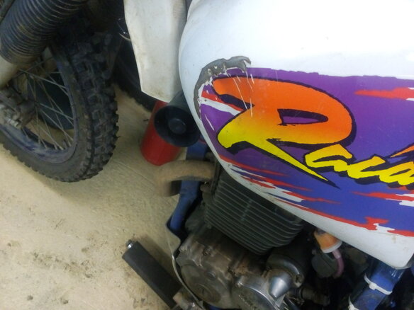 1994 Yamaha TT-R250, белый, 210000 рублей - вид 5