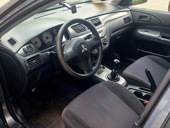 2008 Mitsubishi Lancer IX Рестайлинг, серый, 380000 рублей - вид 6
