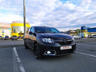 2016 Renault Sandero II, чёрный, 960000 рублей, вид 4