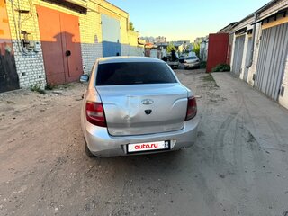 2012 Lada (ВАЗ) Granta I, серебристый, 195000 рублей, вид 3
