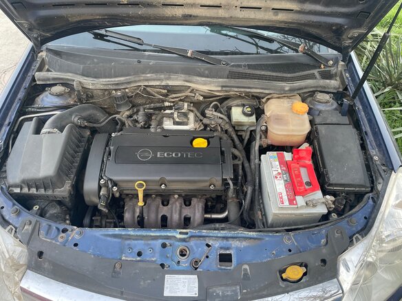 2008 Opel Astra H Рестайлинг, синий, 600000 рублей - вид 15