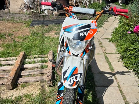 2018 Kayo Basic TT125EM, белый, 40000 рублей, вид 1