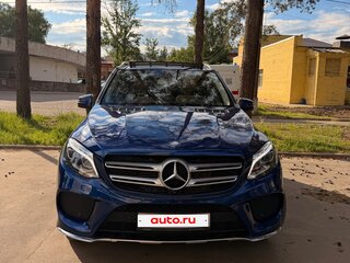 2017 Mercedes-Benz GLE 350 d I (W166), синий, 4300000 рублей, вид 2