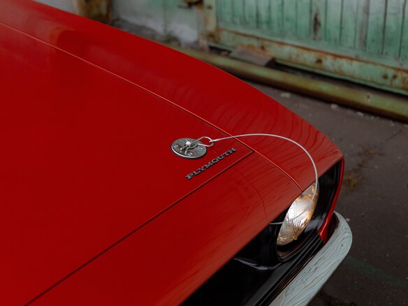 1972 Plymouth Barracuda, оранжевый - вид 4