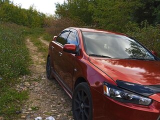 2011 Mitsubishi Lancer X Рестайлинг, красный, 1006999 рублей, вид 1