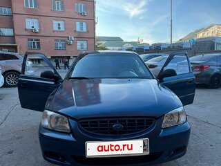 2008 Hyundai Accent ТагАЗ II, синий, 380000 рублей, вид 1