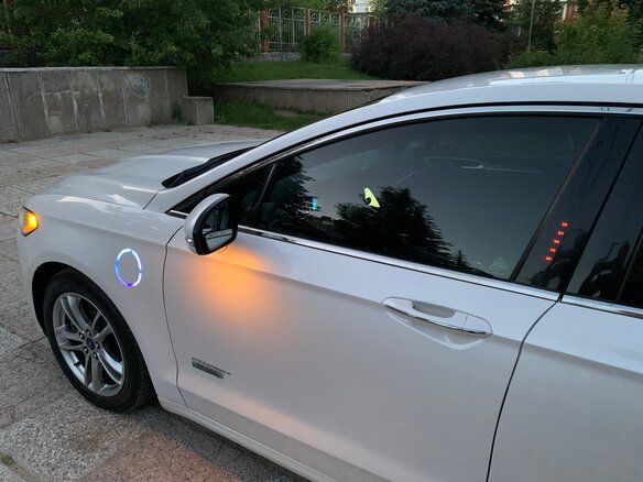 2016 Ford Fusion (North America) II Рестайлинг, белый, 2080000 рублей - вид 9