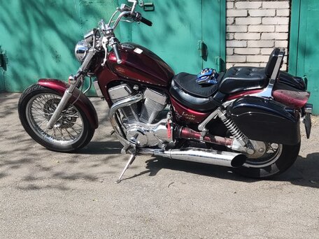 1993 Suzuki Intruder VS 1400, красный, 430000 рублей, вид 2