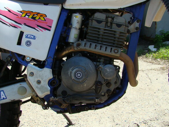 1995 Yamaha TT-R250, белый, 300000 рублей - вид 7