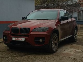 2008 BMW X6 35i 6-speed I (E71), красный, 1650000 рублей, вид 3