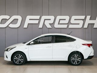 2020 Hyundai Solaris II Рестайлинг, белый, 1270000 рублей, вид 4