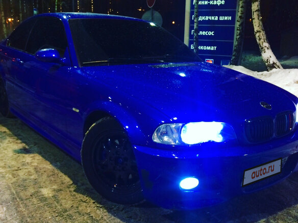 2000 BMW 3 серии 328i IV (E46), синий - вид 4