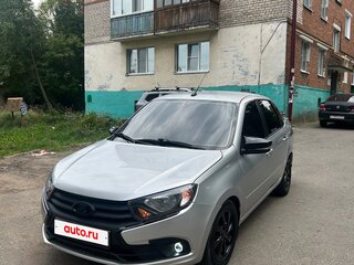 2022 Lada (ВАЗ) Granta Euro-2 I Рестайлинг, серебристый, 620000 рублей, вид 1