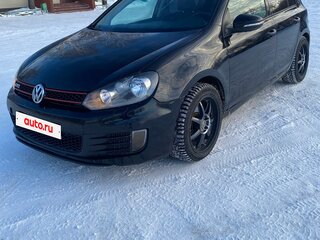 2012 Volkswagen Golf VI, чёрный, 900000 рублей, вид 1
