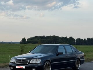 1997 Mercedes-Benz S-Класс 500 III (W140) Рестайлинг, синий, 2500000 рублей, вид 2