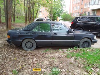 1990 Mercedes-Benz 190 (W201), чёрный, 240000 рублей, вид 4