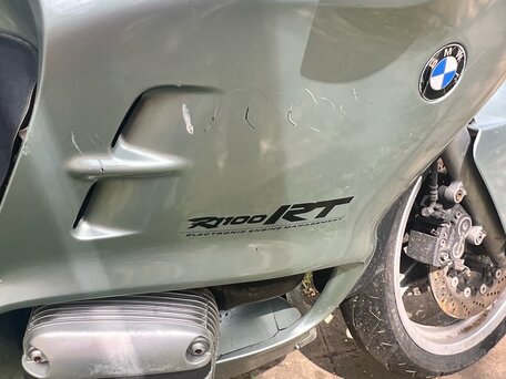 1997 BMW R 1100 RT, зелёный, 320000 рублей, вид 4