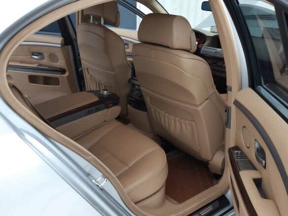 2006 BMW 7 серии 750i IV (E65/E66) Рестайлинг, серебристый - вид 11