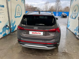 2021 Hyundai Santa Fe IV Рестайлинг, серый, 3500000 рублей, вид 3