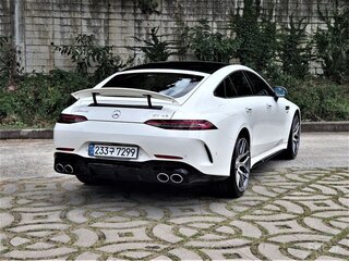 2023 Mercedes-Benz AMG GT 4-Door Coupe 43 I, белый, 12500285 рублей, вид 3