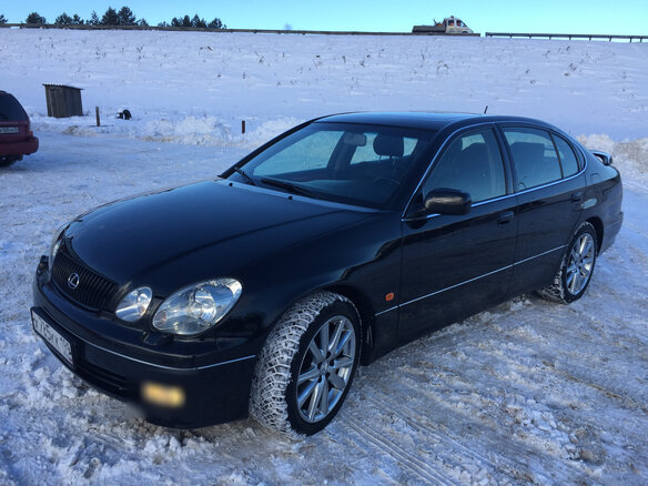 2004 Lexus GS 300 II Рестайлинг, чёрный - вид 11
